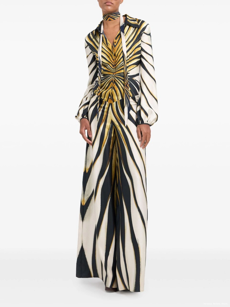 Affordable silk Versace jumpsuit Women 0331